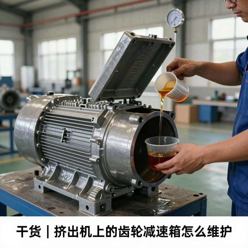 干货 | 挤出机上的齿轮减速箱怎样维护保养及...第一张图