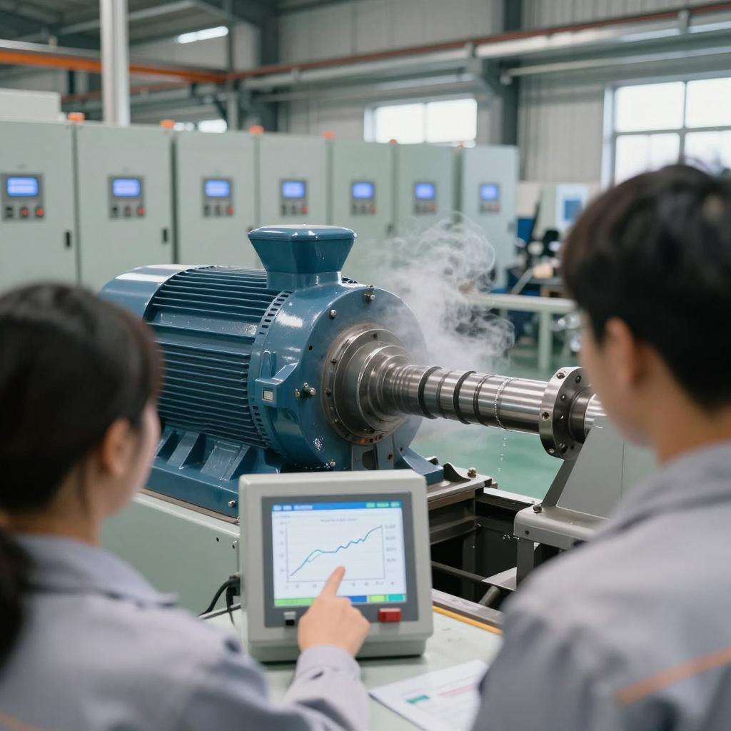 K展上这台630kW电机火了，挤出机能耗60%竟被它改写？第二张图