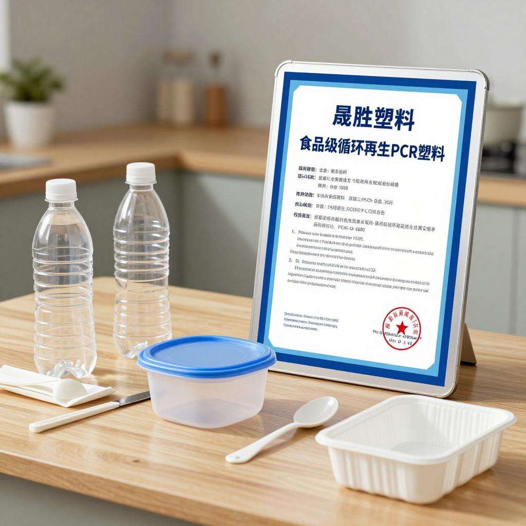 辰飞雨辰飞雨晟胜塑料推出新一代食品级循环再生PCR塑料,获国际双认证 辰飞雨辰飞雨晟胜塑料推出新一代食品级循环再生PCR塑料,获国际双认证第三张图