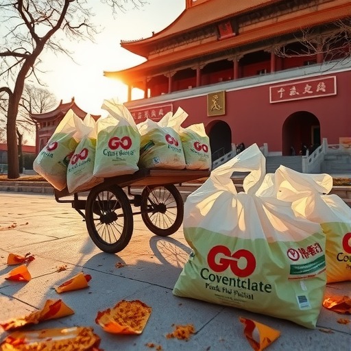 北京:外卖禁用不可降解塑料袋(图1) 北京:外卖禁用不可降解塑料袋(图1)