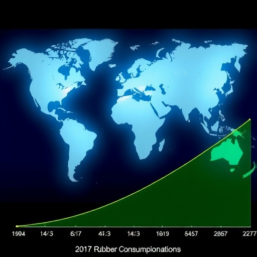 2017年全球橡胶需求量将持续微增(图1)