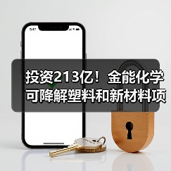 投资213亿！金能化学可降解塑料和新材料项目...（图2）