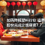 加码降解塑料行业 道恩股份完成定增募资7.7...（图2）