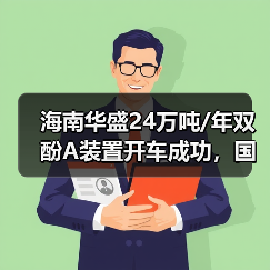 海南华盛24万吨/年双酚A装置开车成功,国内...(图1) 海南华盛24万吨/年双酚A装置开车成功,国内...(图1)