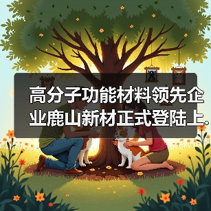 高分子功能材料领先企业鹿山新材正式登陆上...（图1）