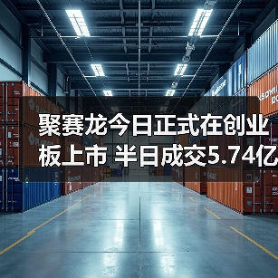 聚赛龙今日正式在创业板上市 半日成交5.74亿...(图4) 聚赛龙今日正式在创业板上市 半日成交5.74亿...(图4)