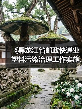 《黑龙江省邮政快递业塑料污染治理工作实施...(图2) 《黑龙江省邮政快递业塑料污染治理工作实施...(图2)