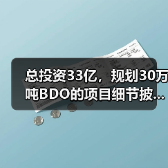 总投资33亿,规划30万吨BDO的项目细节披...(图4) 总投资33亿,规划30万吨BDO的项目细节披...(图4)