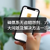 磷氮系无卤阻燃剂,六大问题及解决方法一次...(图1) 磷氮系无卤阻燃剂,六大问题及解决方法一次...(图1)