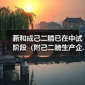新和成己二腈已在中试阶段(附己二腈生产企...(图2) 新和成己二腈已在中试阶段(附己二腈生产企...(图2)
