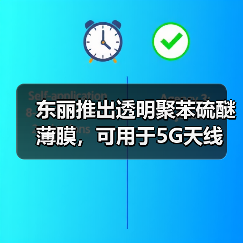 东丽推出透明聚苯硫醚薄膜,可用于5G天线(图2) 东丽推出透明聚苯硫醚薄膜,可用于5G天线(图2)