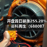 开盘首日暴涨255.28%！英科再生（688087）九...（图4）