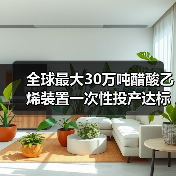 全球最大30万吨醋酸乙烯装置一次性投产达标,助力新能源材料升级(图1) 全球最大30万吨醋酸乙烯装置一次性投产达标,助力新能源材料升级(图1)