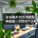 全球最大30万吨醋酸乙烯装置一次性投产达标,助力新能源材料升级(图2) 全球最大30万吨醋酸乙烯装置一次性投产达标,助力新能源材料升级(图2)