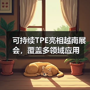 可持续TPE亮相越南展会,覆盖多领域应用(图1) 可持续TPE亮相越南展会,覆盖多领域应用(图1)