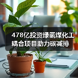 478亿投资绿氢煤化工耦合项目助力碳减排（图3）