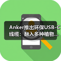 Anker推出环保USB-C线缆:融入多种植物...(图1) Anker推出环保USB-C线缆:融入多种植物...(图1)