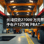 长鸿投资27000 万元用于年产12万吨 PBAT...(图2) 长鸿投资27000 万元用于年产12万吨 PBAT...(图2)