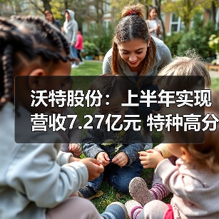 沃特股份:上半年实现营收7.27亿元 特种高分...(图1) 沃特股份:上半年实现营收7.27亿元 特种高分...(图1)