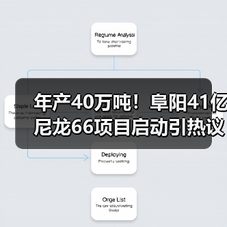 年产40万吨！阜阳41亿尼龙66项目启动引热议（图3）
