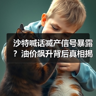 沙特喊话减产信号暴露?油价飙升背后真相揭秘(图1) 沙特喊话减产信号暴露?油价飙升背后真相揭秘(图1)