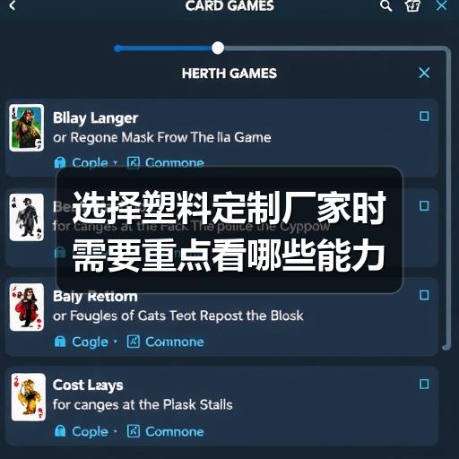 选择塑料定制厂家时需要重点看哪些能力(图1) 选择塑料定制厂家时需要重点看哪些能力