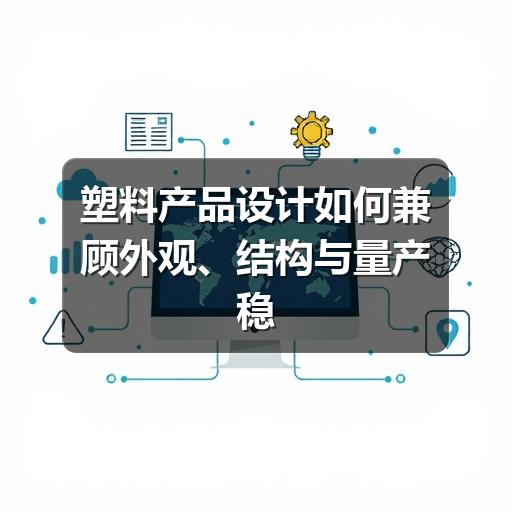 塑料产品设计如何兼顾外观、结构与量产稳定性