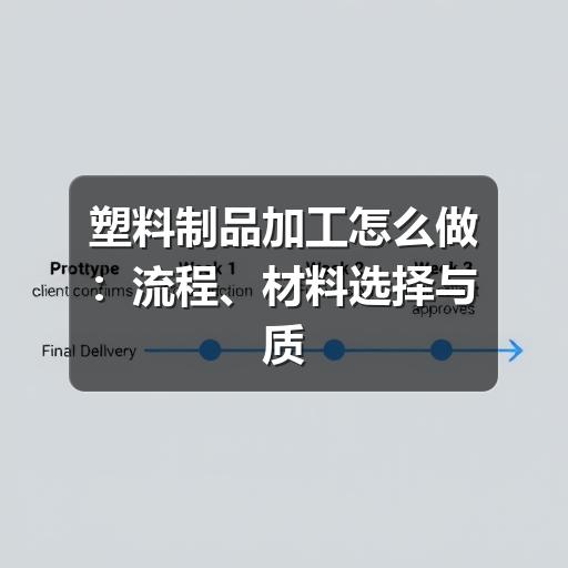 塑料制品加工怎么做:流程、材料选择与质量控制要点(图3) 塑料制品加工怎么做:流程、材料选择与质量控制要点