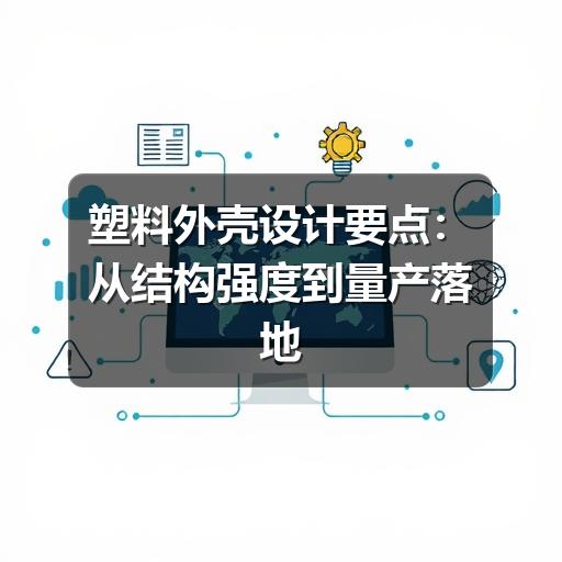 塑料外壳设计要点:从结构强度到量产落地的实用指南(图3) 塑料外壳设计要点:从结构强度到量产落地的实用指南