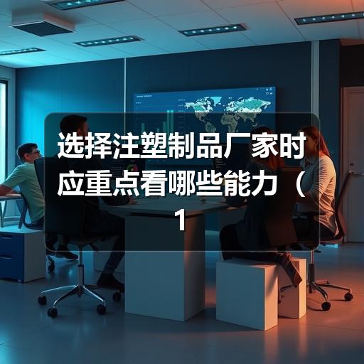 选择注塑制品厂家时应重点看哪些能力(图2) 选择注塑制品厂家时应重点看哪些能力(1)