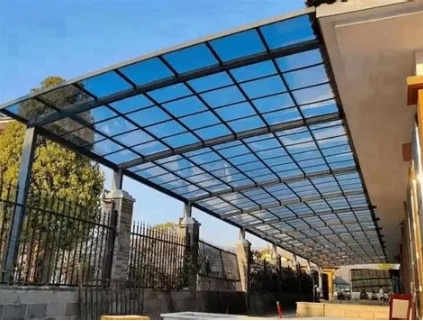 PC 耐力板 阳光房 / 雨棚抗紫外线高强度塑料板 