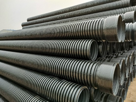 高强度HDPE双壁波纹管