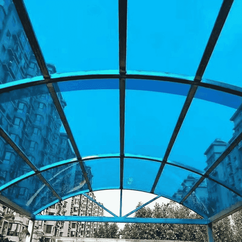 PC 耐力板 阳光房 / 雨棚抗紫外线高强度塑料板 (图2)