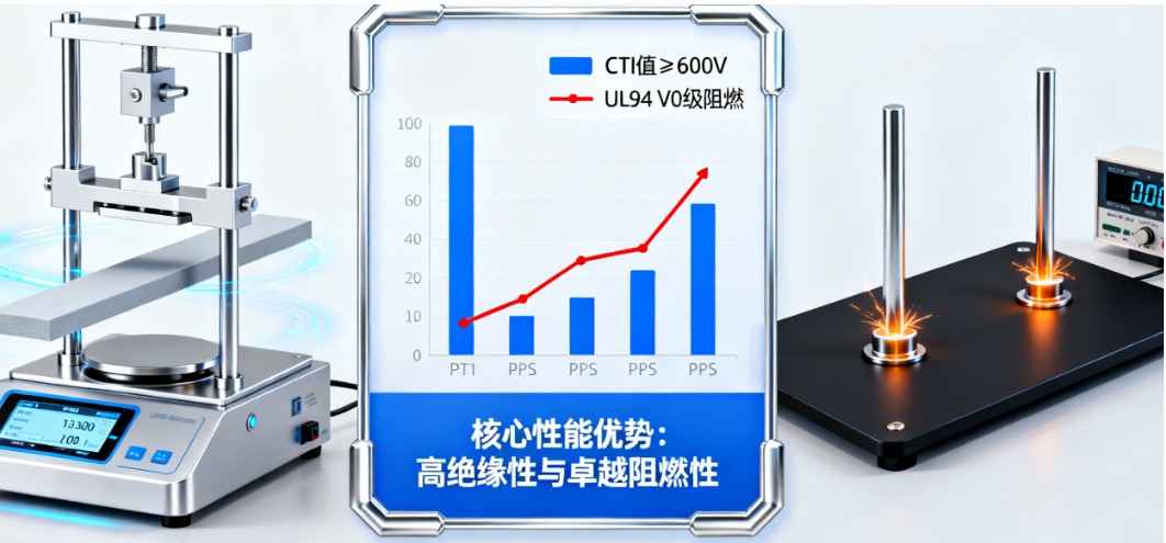 高 CTI 阻燃 PPS 改性塑料(图1) 高 CTI 阻燃 PPS 改性塑料(图1)